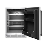 Gordon Ramsay Collection 24 Inch Outdoor Undercounter Beverage Cooler In Stainless Steel/black