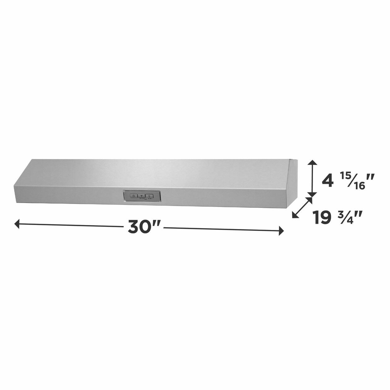 Undercabinet 30" Ventilation Hood