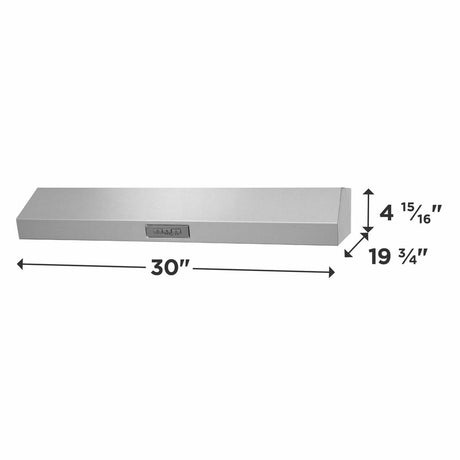 Undercabinet 30" Ventilation Hood