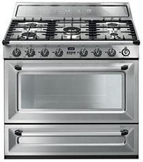 Free-standing Dual Fuel Cavity "Victoria" Range Approx. 36" Stainless Steel