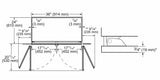 Benchmark® Built-in Bottom Freezer Refrigerator 36'' Flat Hinge