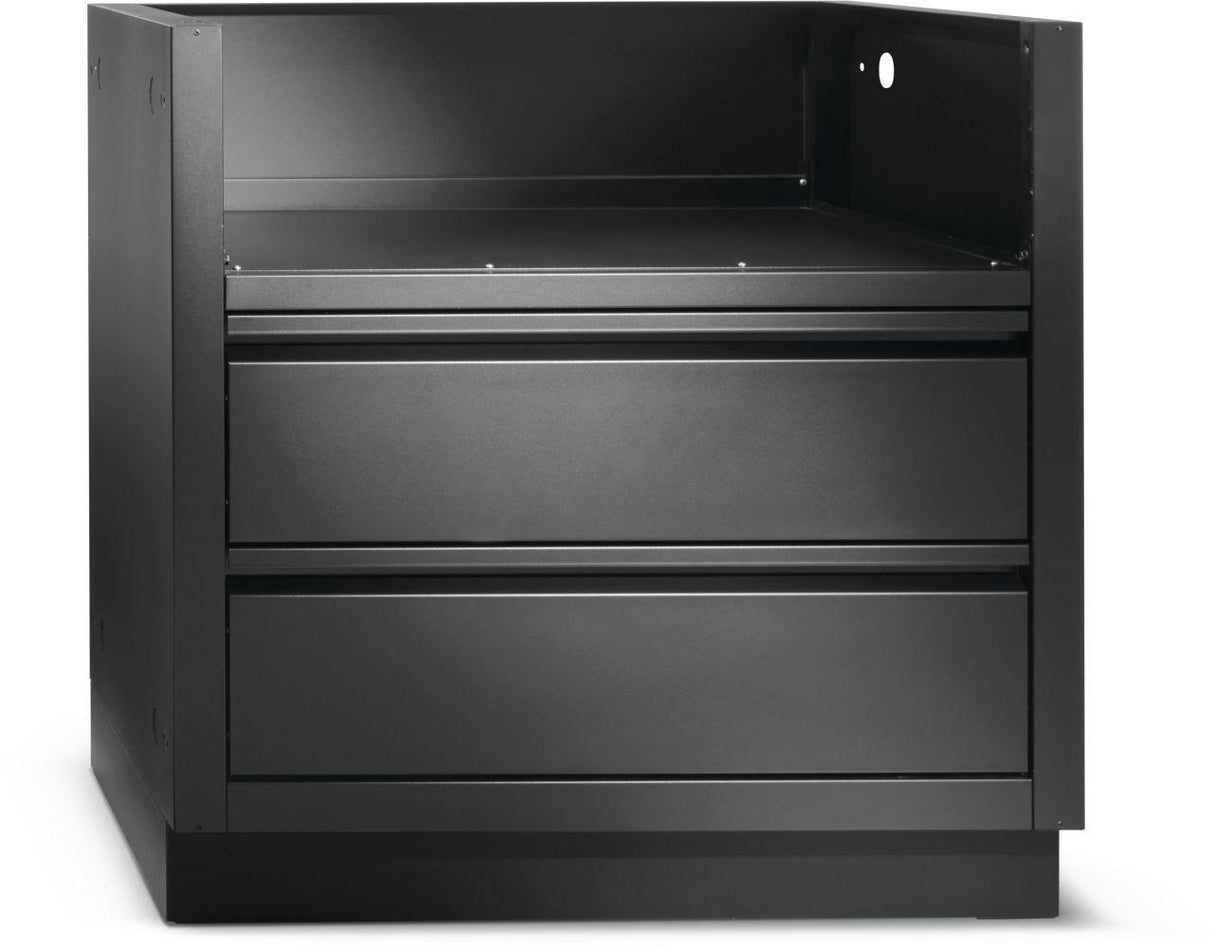 OASIS Under Grill Cabinet for BIG32 & BI32 for Built-in 500 and 700 Series 32, Matte/Matt Black