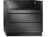 OASIS Under Grill Cabinet for Built-in BIG32, BI32, BIG32FT, Matte/Matt Black