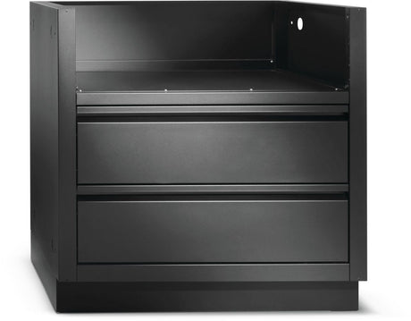 OASIS Under Grill Cabinet for Built-in BIG32, BI32, BIG32FT, Matte/Matt Black