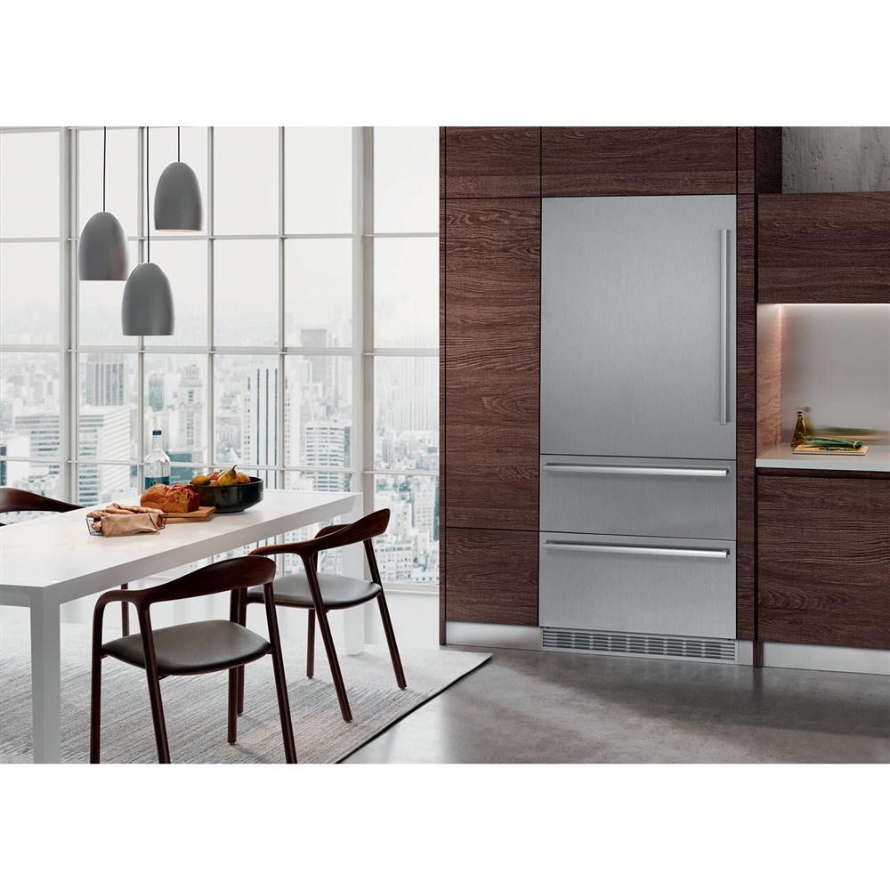 Built-In Refrigerator/Freezer 36", Ice Maker, Left Hinge