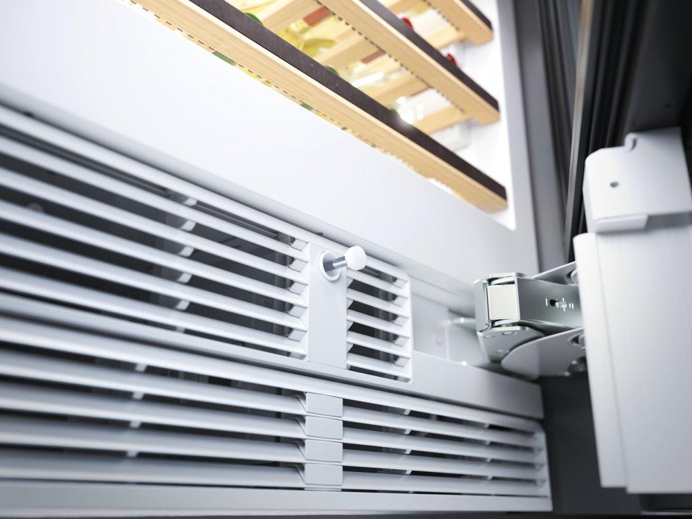 KWT 2662 SFS Stainless steel/CleanSteel - MasterCool Wine Conditioning Unit For high-end design and technology on a large scale.