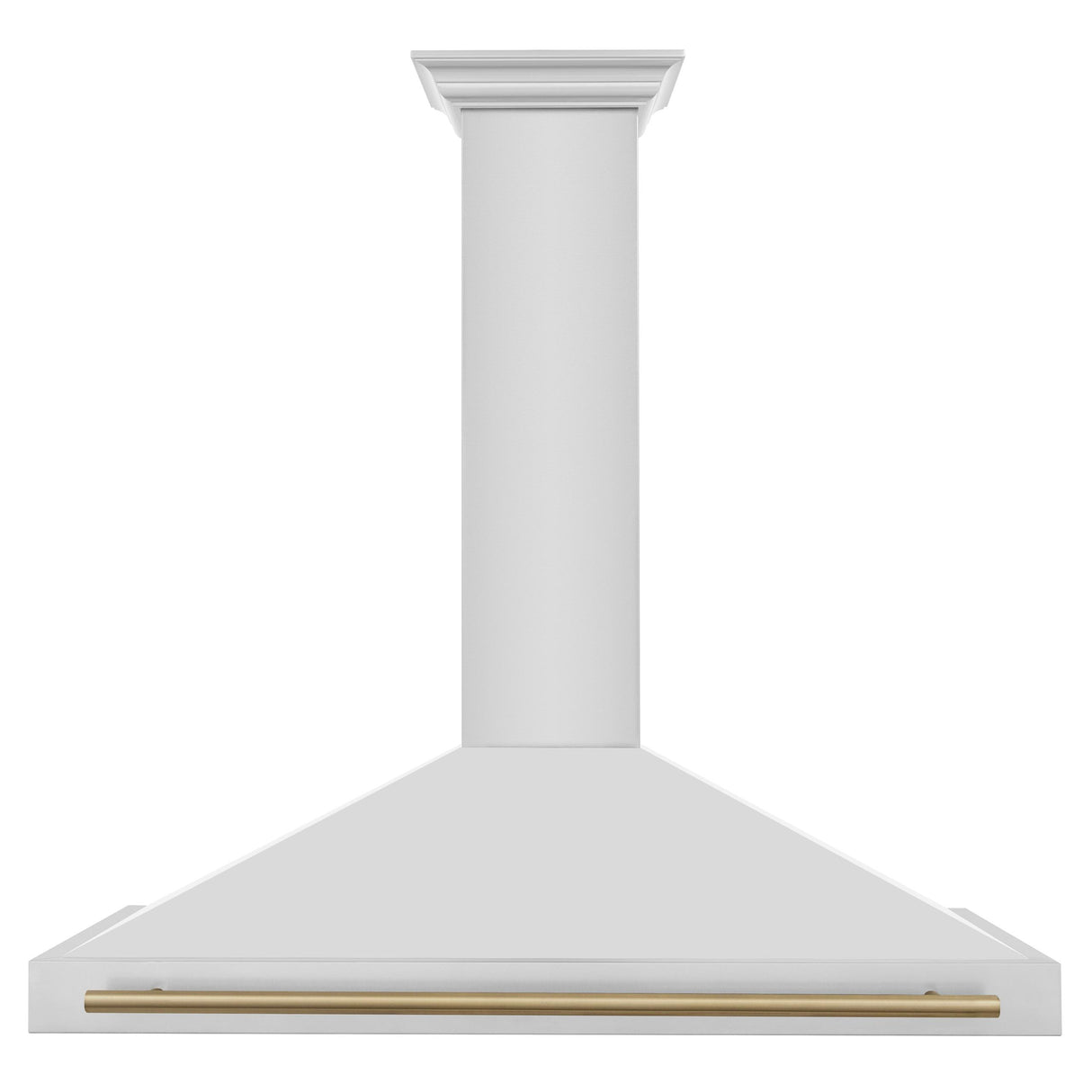 ZLINE 48 in. Autograph Edition Convertible Stainless Steel Range Hood with Stainless Steel Shell and Champagne Bronze Accents (KB4STZ-48-CB) [Color: Champagne Bronze Accents]