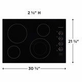 30" Electric Cooktop
