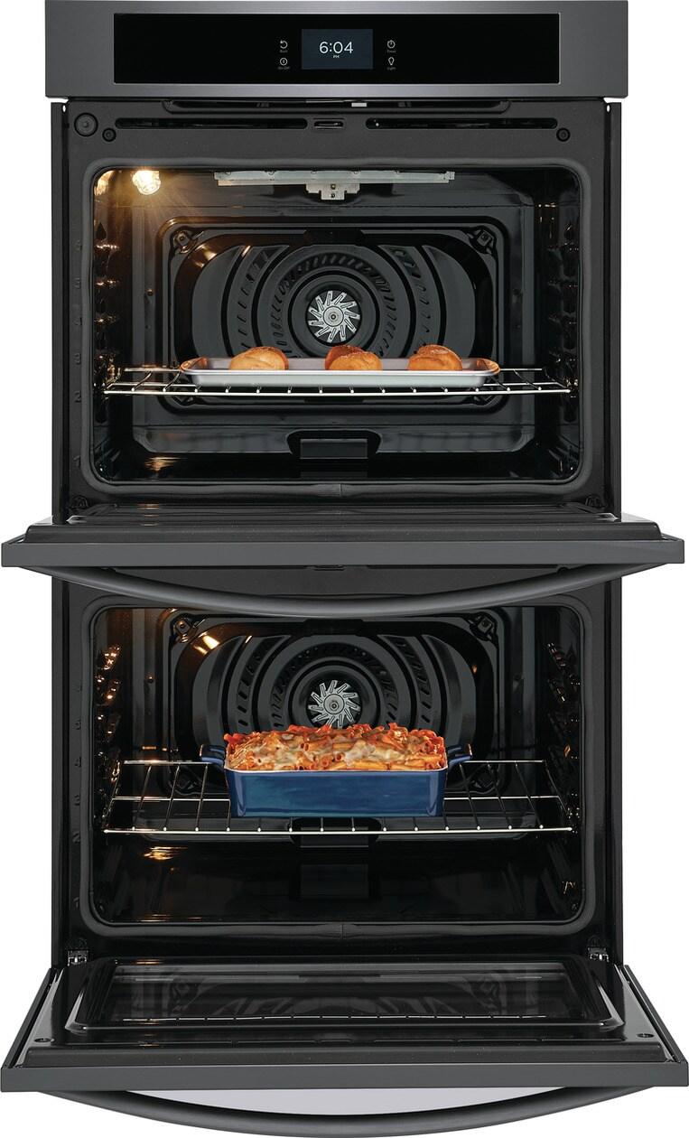 30" Double Electric Wall Oven with Fan Convection