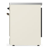 ILVE UMIB30NR3AWB Majestic III 30 inch Induction Range with 4 Elements, 4 cu. ft. Oven Capacity (Triple Glass Door, Antique White, Burnished)