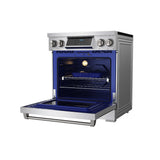 30 Inch Professional Induction Range With Tilt Panel Touch Control In Stainless Steel  Gordon Ramsay Series