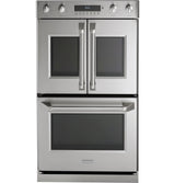 Monogram 30" Professional French-Door Electronic Convection Double Wall Oven