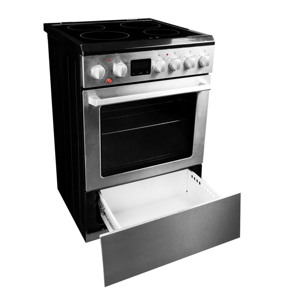 Danby 24-in TruAirFry Smooth top Slide-in Electric Range in Stainless Steel