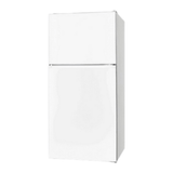 Verona VEFTF3324RWH 33 inch Top Freezer Refrigerator with 24 cu. ft. Total Capacity, Reversible Doors, Recessed Handle, Energy Star (White)