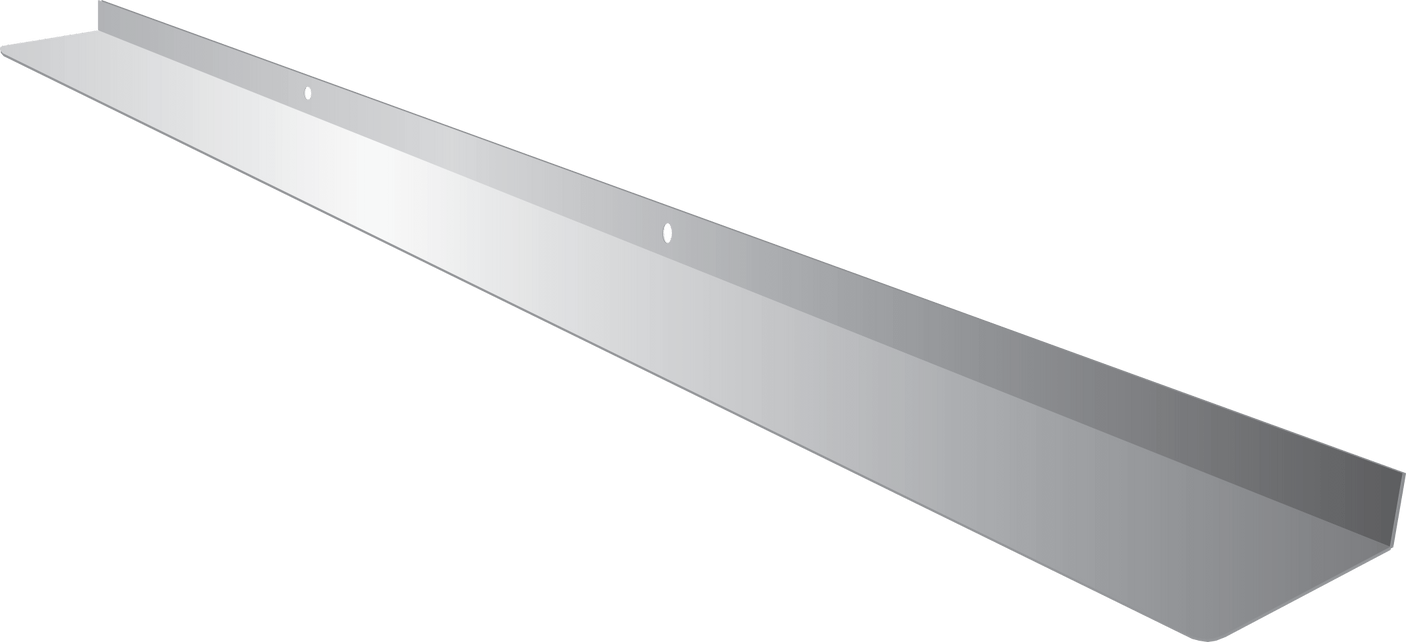 Deflector kit for use in flush installation of XO 24" Microwave Drawers