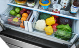 21 Cu. Ft. Counter-Depth 4-Door French Door Refrigerator