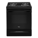 4.8 cu. ft. Guided Electric Front Control Coil Range