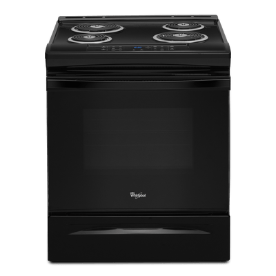 4.8 cu. ft. Guided Electric Front Control Coil Range