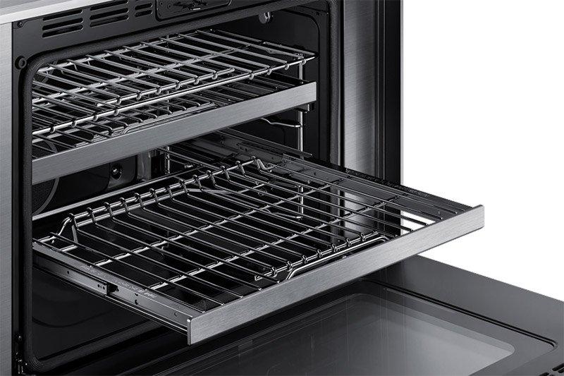 36" Pro Dual-Fuel Steam Range, Graphite Stainless Steel, Natural Gas