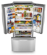 36-inch Wide French Door Refrigerator with Infinity Slide Shelf - 32 cu. ft.