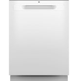 GE® ENERGY STAR® Top Control with Stainless Steel Interior Dishwasher with Sanitize Cycle