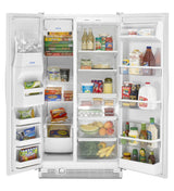 25 cu. ft. Side-by-Side Refrigerator with In-Door-Ice® System