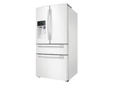25 cu. ft. 4-Door French Door Refrigerator in White