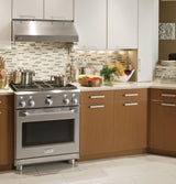 Monogram 30" All Gas Professional Range with 4 Burners (Liquid Propane)