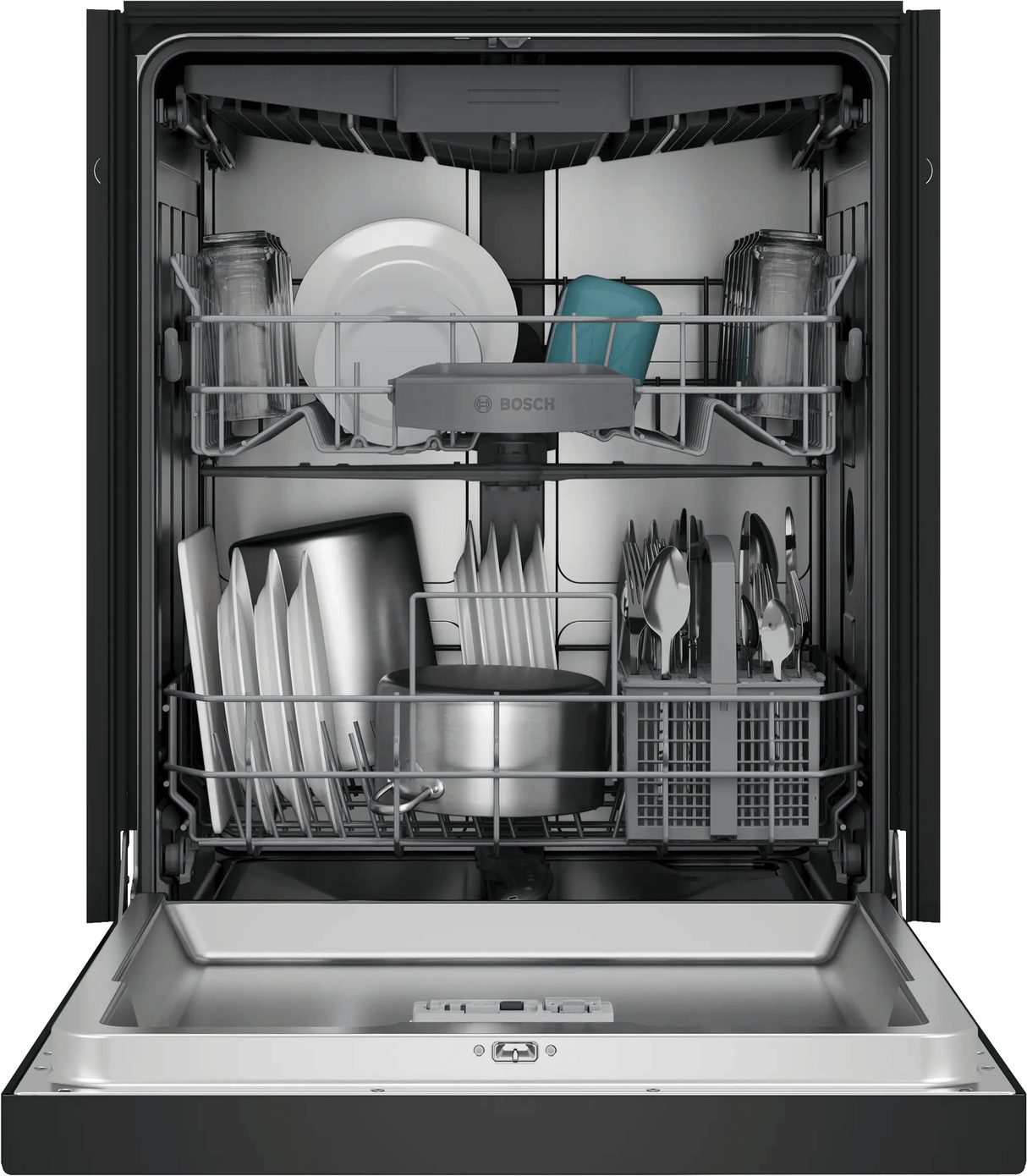 300 Recessed Handle, 48 dBA, Standard 3rd Rack, PureDry - BL