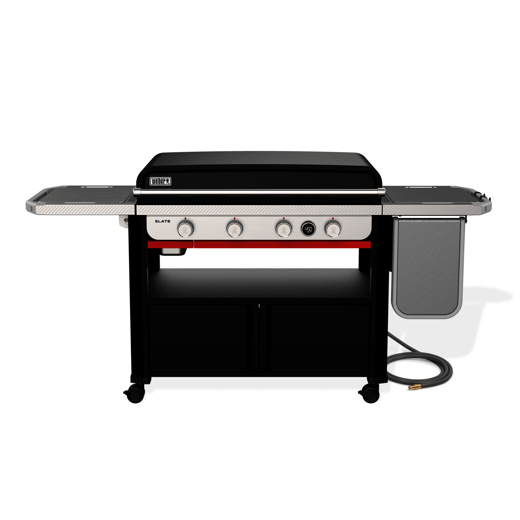 Slate® 36" Rust-Resistant Griddle (Natural Gas) - Black