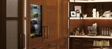 Monogram 30" Integrated Glass-Door Refrigerator for Single or Dual Installation