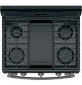 GE Profile™ 30" Free-Standing Gas Double Oven Convection Range