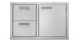 30" Double Drawer and Access Door Combo - VOADDR5301SS