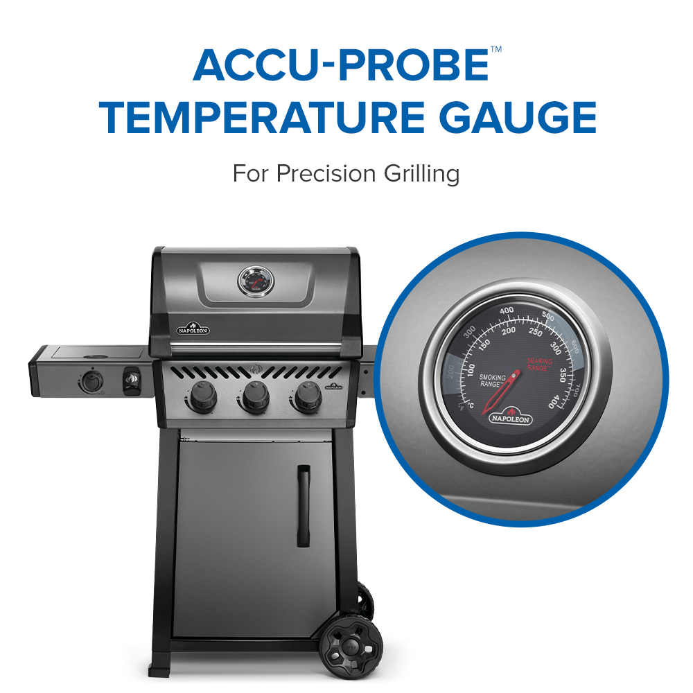 Freestyle? 365 SB with Range Side Burner , Propane, Graphite Grey