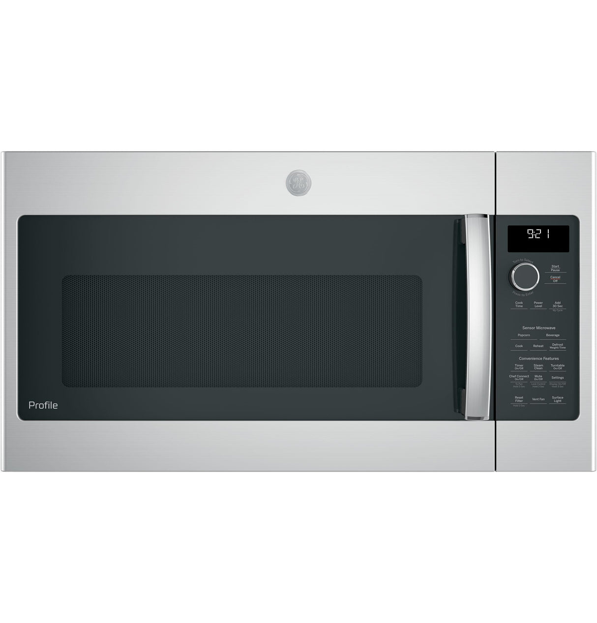 GE Profile™ 2.1 Cu. Ft. Over-the-Range Sensor Microwave Oven