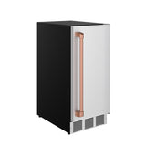 15 Inch Undercounter Built-in/freestanding Ice Maker In Stainless Steel/rose Gold  Gordon Ramsay Series