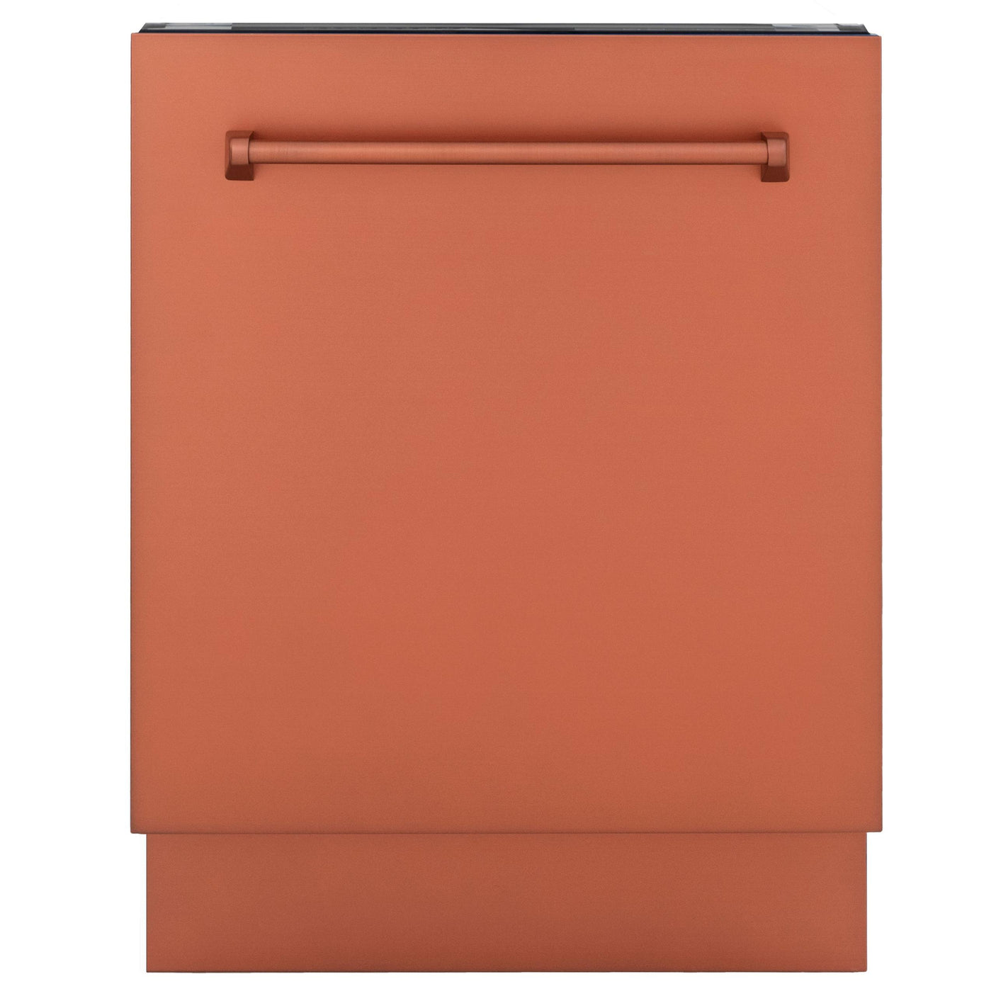 ZLINE 24" Tallac Series 3rd Rack Dishwasher with Traditional Handle, 51dBa (DWV-24) [Color: Copper]