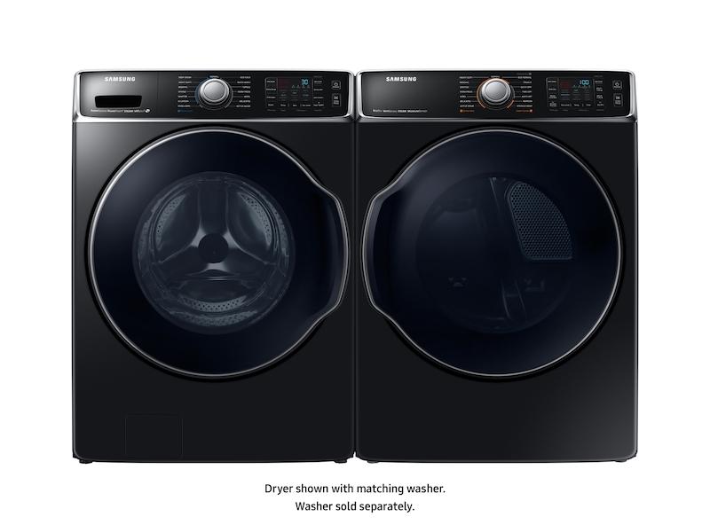 9.5 cu. ft. Electric Dryer in Black Stainless Steel