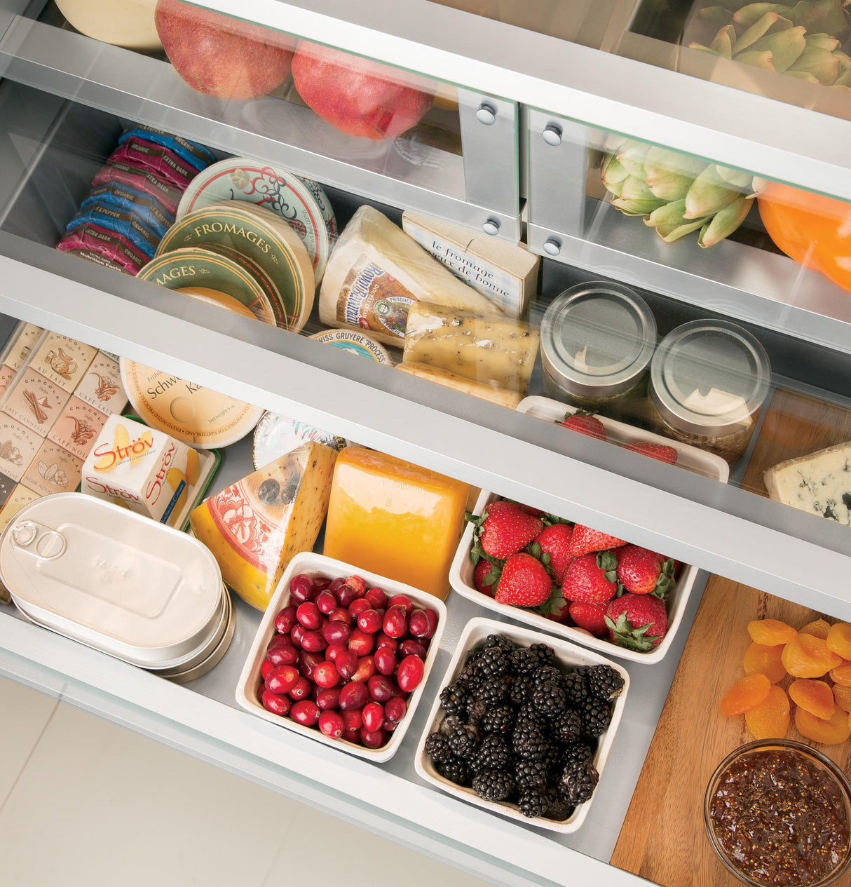 Monogram 36" Built-In French-Door Refrigerator