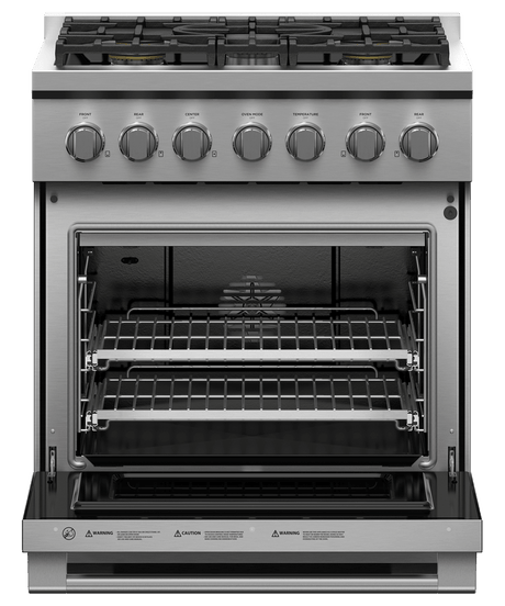 30" Series 7 Professional 5 Burner Gas Range