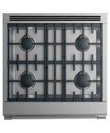 Gas Range, 30", 4 Burners