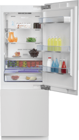 30'', Bottom Freezer Built-In Refrigerator with -