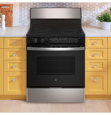 GE® ENERGY STAR® 30" Free-Standing Electric Radiant Smooth Cooktop Range