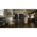 Maytag® Large Capacity Gas Dryer with Refresh Cycle with Steam and PowerDry System ? 7.4 cu. ft. - Metallic Slate