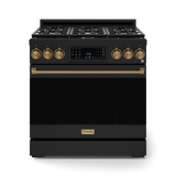 36 Inch Professional Lp Range With Tilt Panel Touch Control In Black/bronze  Gordon Ramsay Series