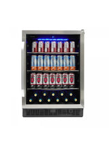 Silhouette 24" Built-in Beverage Center In Stainless Steel