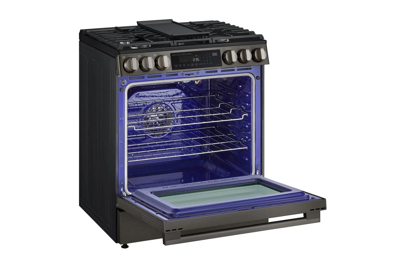 6.3 cu ft. Smart Gas Slide-In Range with ProBake Convection® InstaView®, and Air Fry