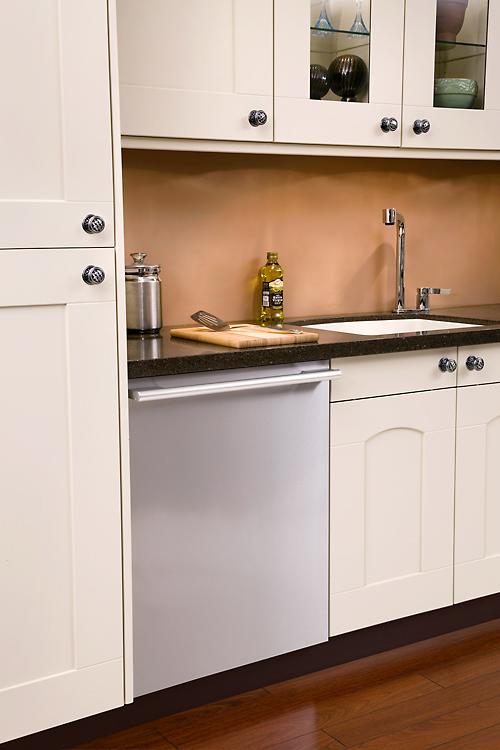 Prefinished, Fully-Integrated, Fullsize Dishwasher