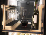 KWT 2662 SFS Stainless steel/CleanSteel - MasterCool Wine Conditioning Unit For high-end design and technology on a large scale.