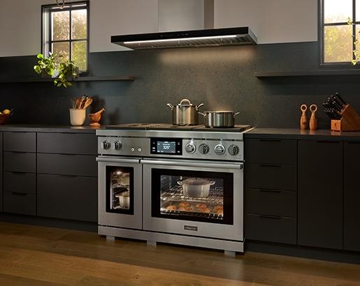 48" Gas Range, Silver Stainless, Natural Gas/Liquid Propane